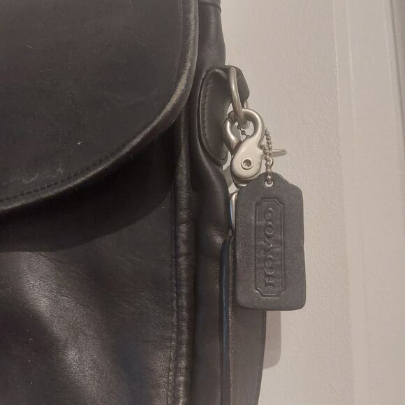 Vintage Coach Briefcase Bag Lexington Full Grain Leather 5265 Hangtag Crossbody - Picture 4 of 7